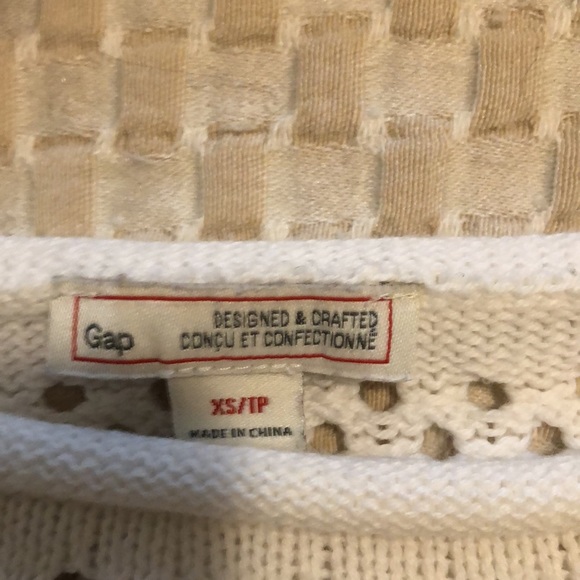 Gap mesh cotton sweater - Picture 2 of 4
